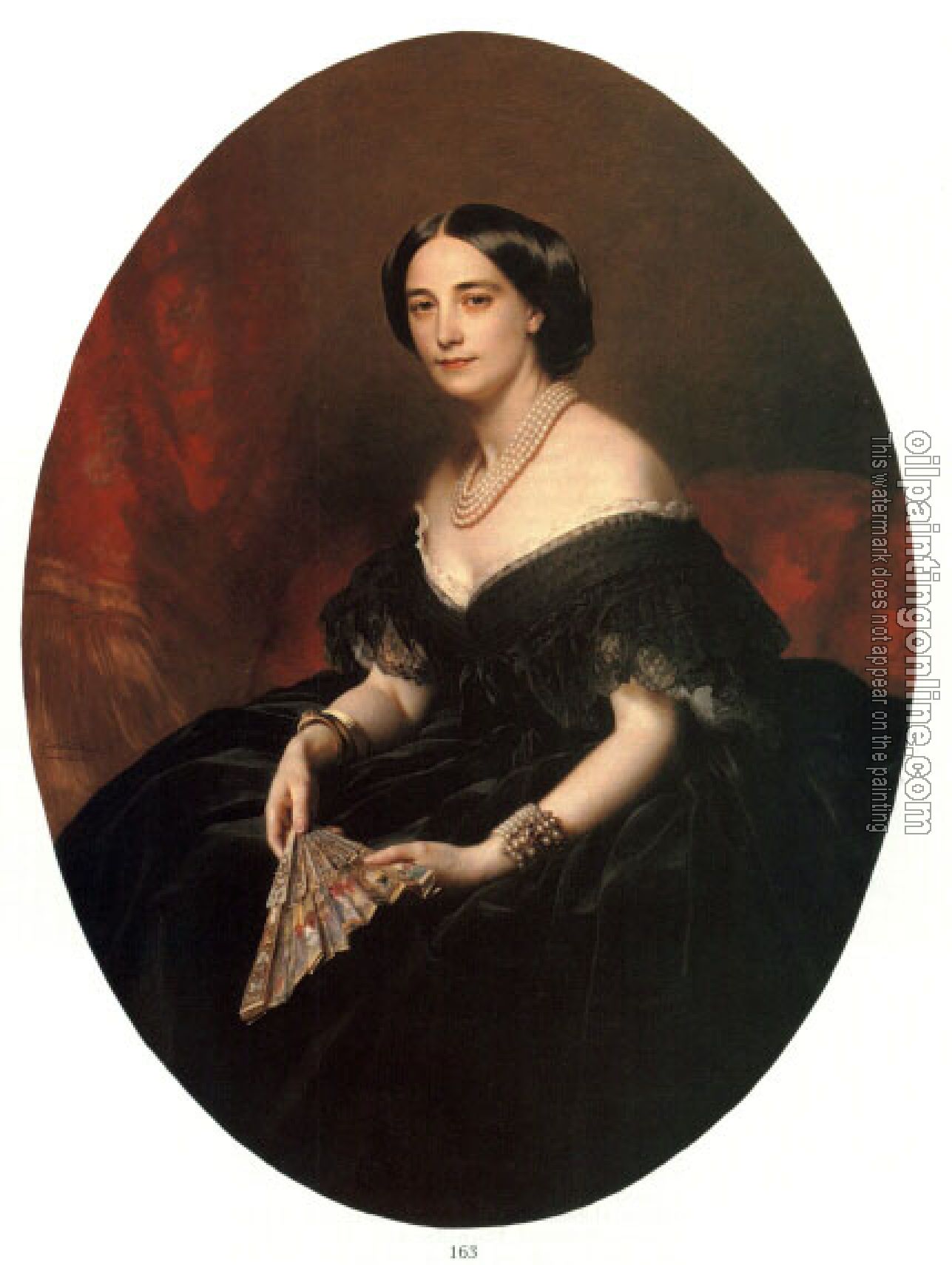 Winterhalter, Franz Xavier - Portrait of a Lady